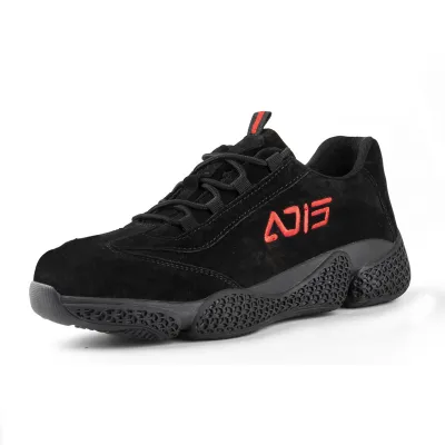 LIGHTWEIGHT STEEL TOE CAP COW SUEDE ANTI-SPARK SAFETY SHOE GB-1030